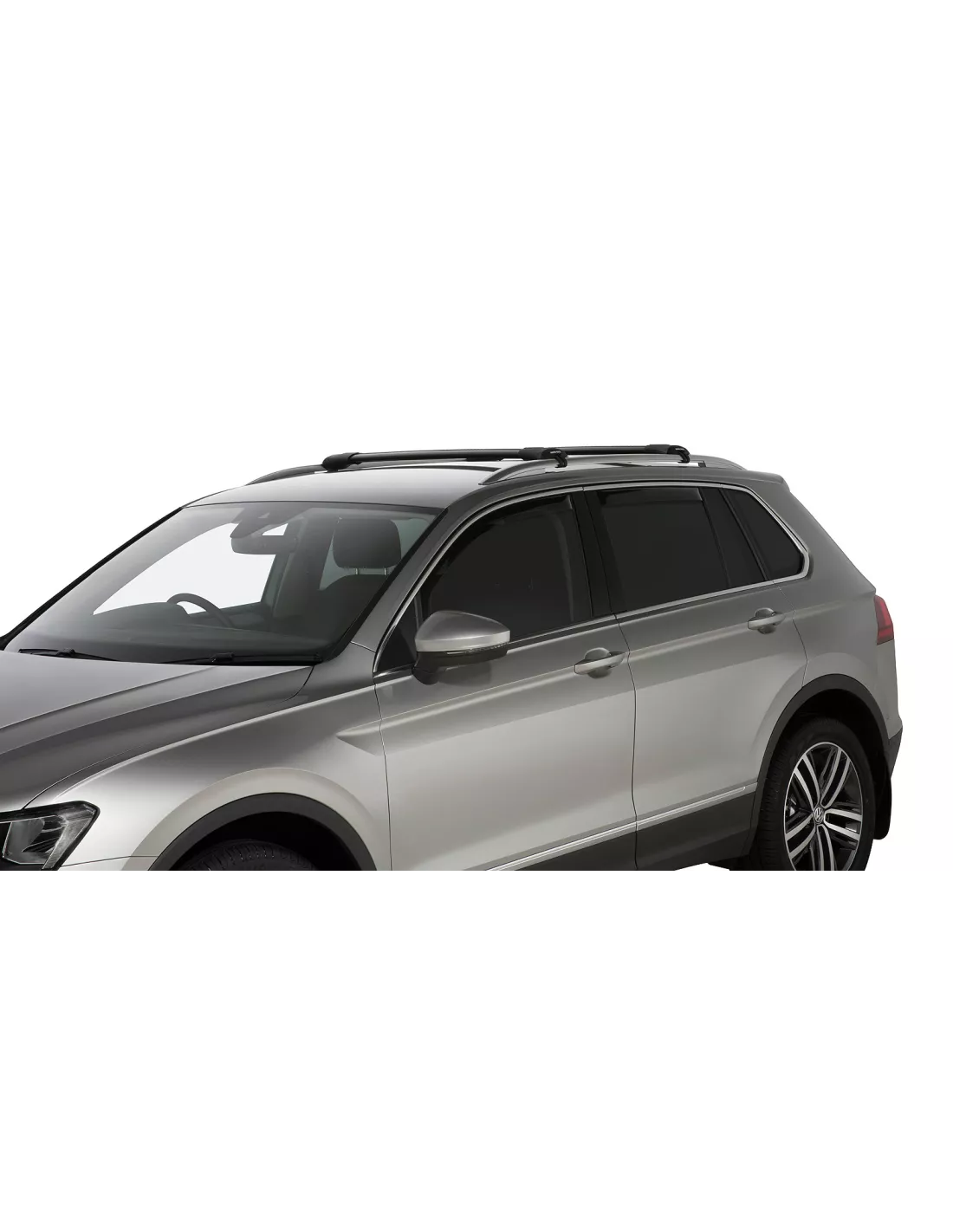 Kit 2 Zwart Dakbars Vortex 845mm installatie Stealthbar RHINO RACK