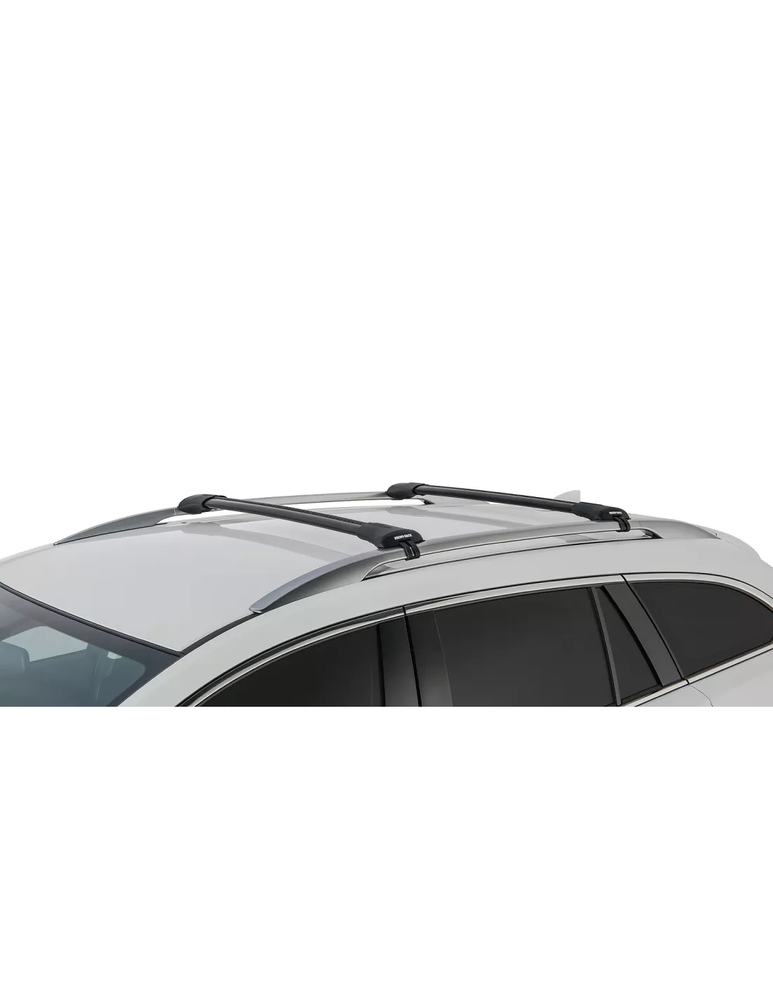 Kit 2 Zwart Dakbars Vortex 845mm installatie Stealthbar RHINO RACK