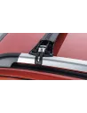 Kit 2 Zwart Dakbars 905mm Vortex-installatie Stealthbar RHINO RACK