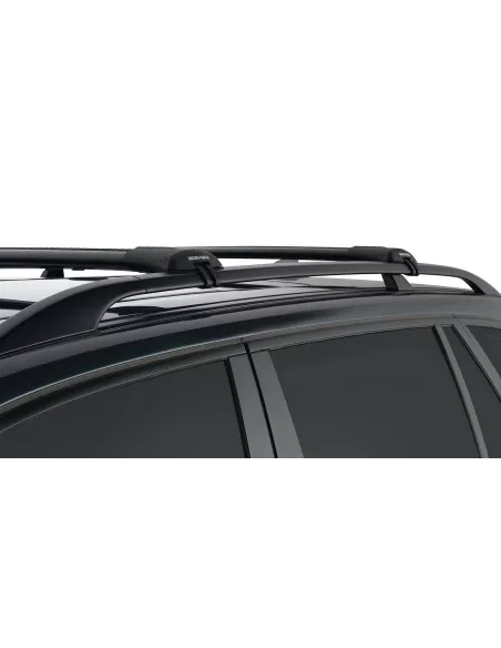 Kit 2 barres de toit noire 905mm Vortex montage StealthBar RHINO RACK
