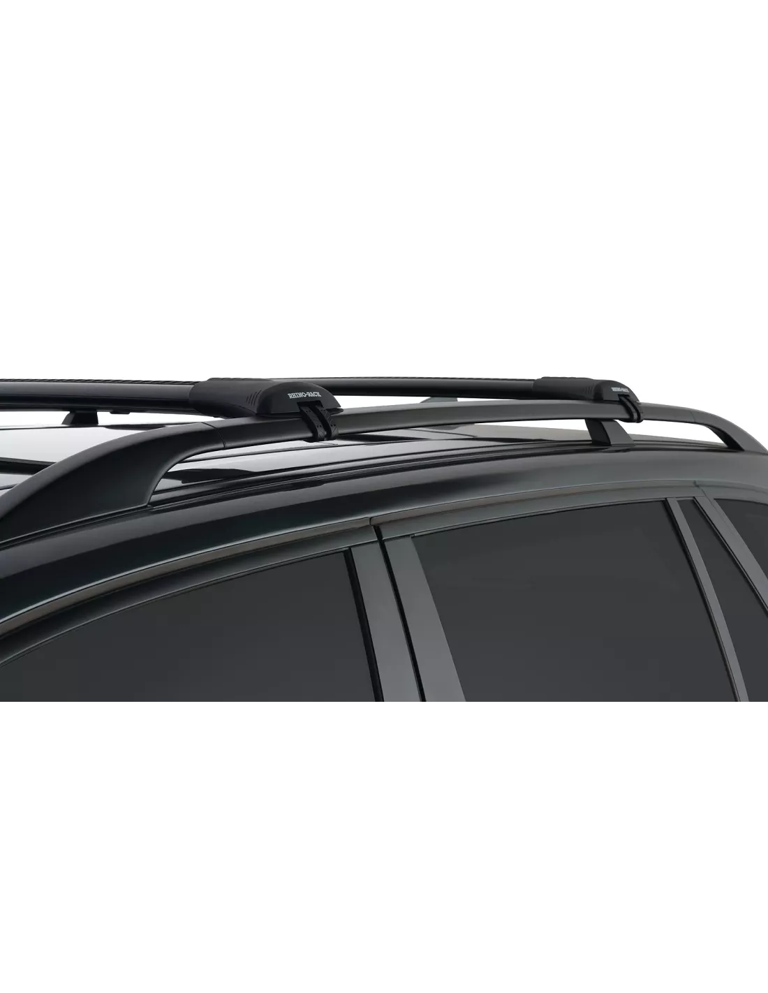 Kit 2 barres de toit noire 905mm Vortex montage StealthBar RHINO RACK