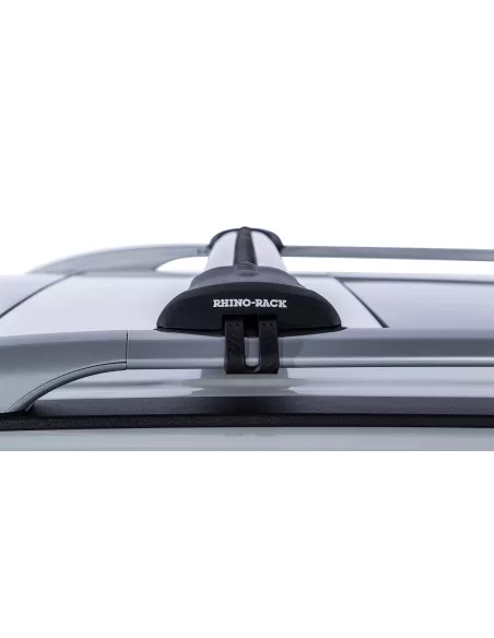 Kit 2 barres de toit noire 905mm Vortex montage StealthBar RHINO RACK