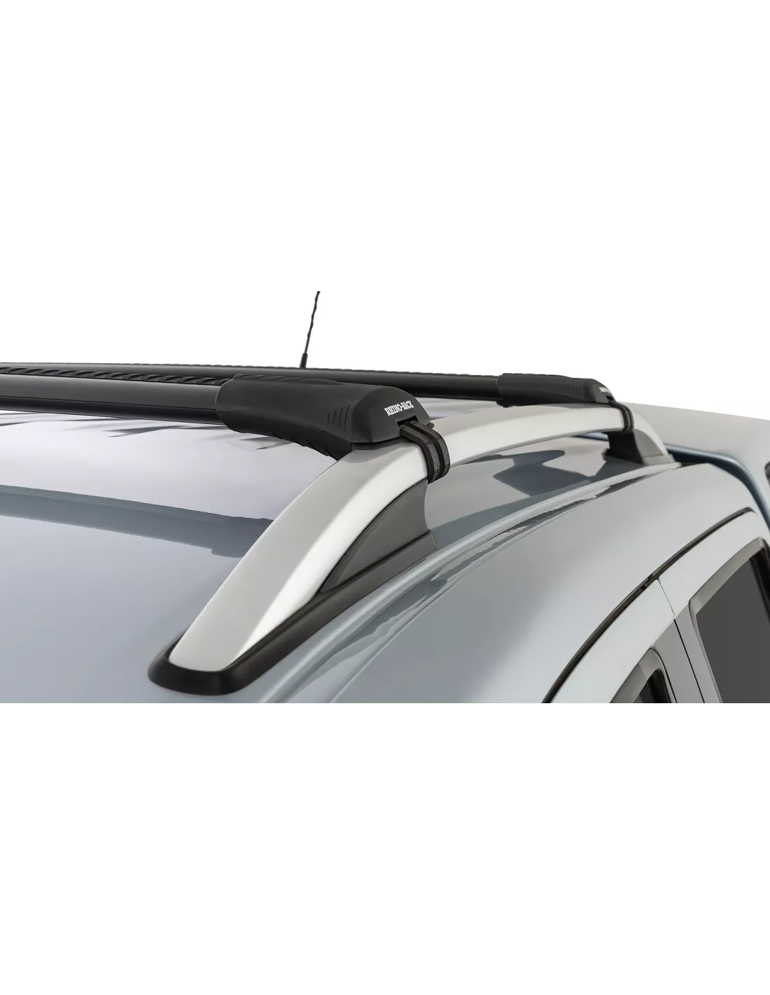 Kit 2 barres de toit noire 905mm Vortex montage StealthBar RHINO RACK