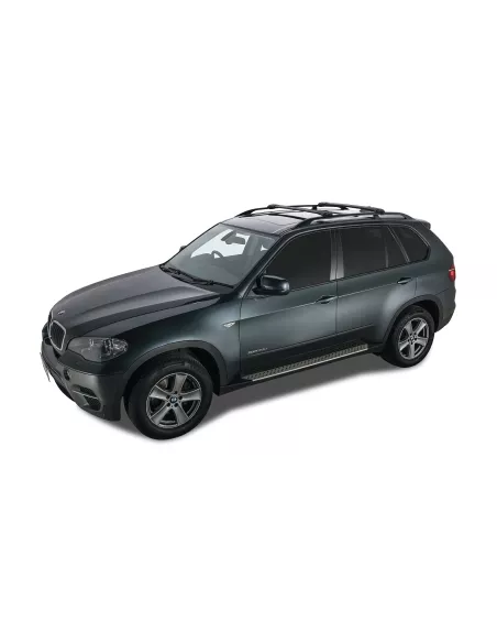Kit 2 barres de toit noire 905mm Vortex montage StealthBar RHINO RACK