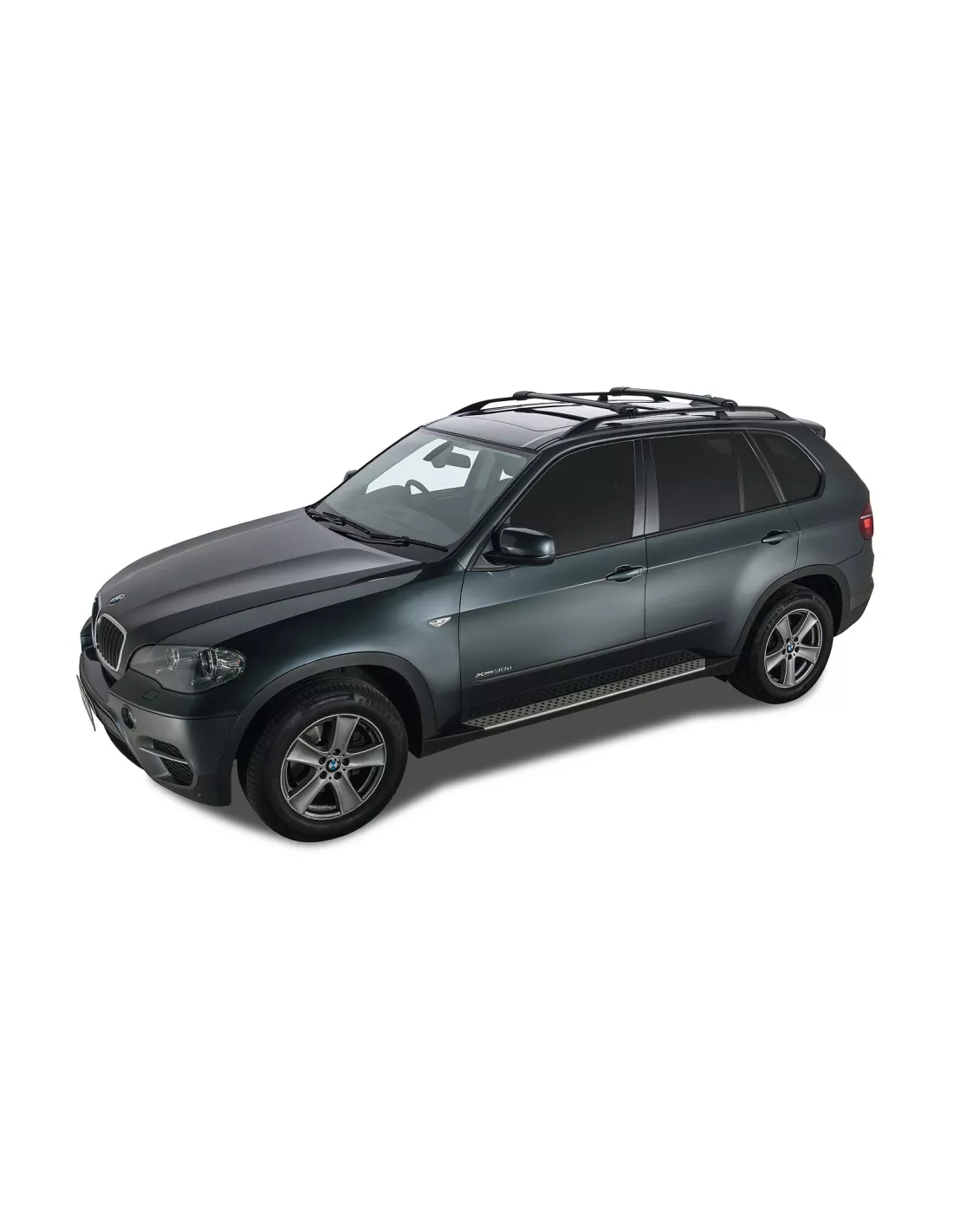 Kit 2 Black Dach Bars 905mm Wirbel-Installation Stealthbar RHINO RACK