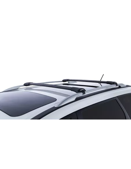 Kit 2 barres de toit noire 905mm Vortex montage StealthBar RHINO RACK