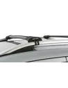 Kit 2 Zwart Dakbars 905mm Vortex-installatie Stealthbar RHINO RACK
