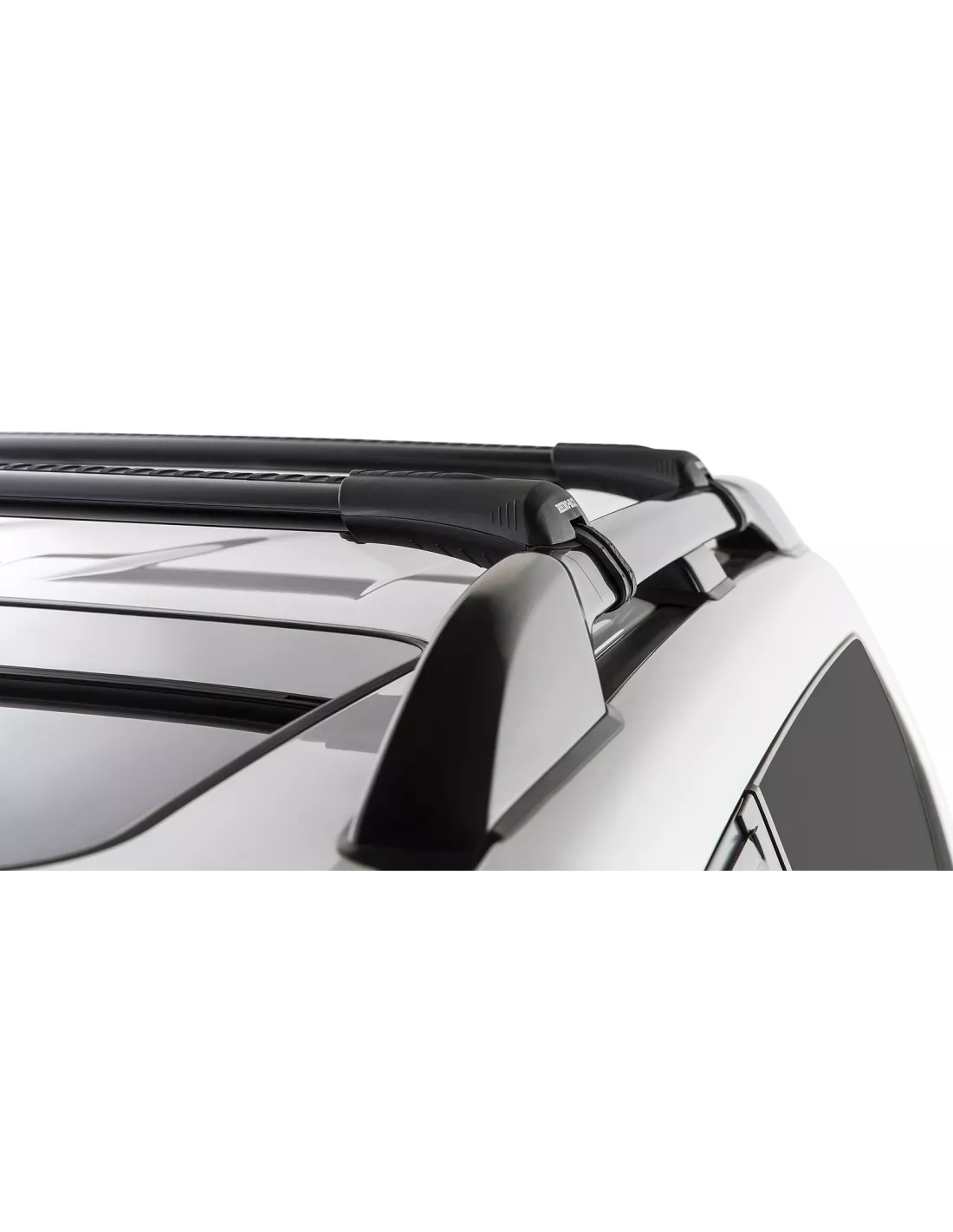 Kit 2 Black Dach Bars 905mm Wirbel-Installation Stealthbar RHINO RACK