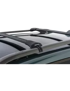 Kit 2 barres de toit noire Vortex montage StealthBar RHINO RACK - 2