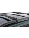 Kit 2 barres de toit noire Vortex montage StealthBar RHINO RACK -