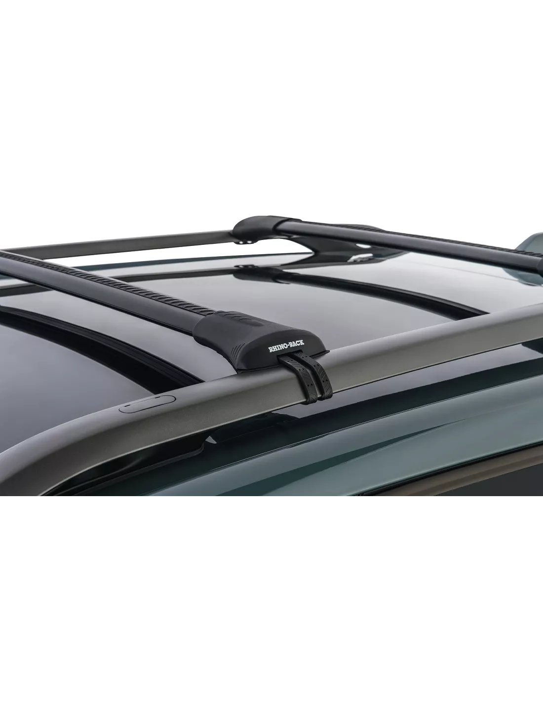 Kit 2 barres de toit noire Vortex montage StealthBar RHINO RACK -