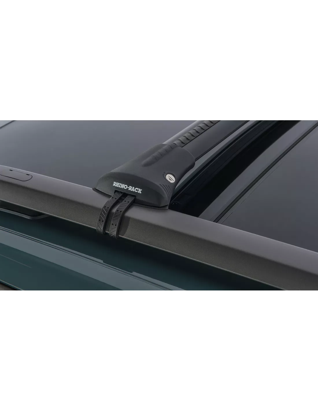 Kit 2 Black Dach Bars Wirbel-Installation Stealthbar RHINO RACK -