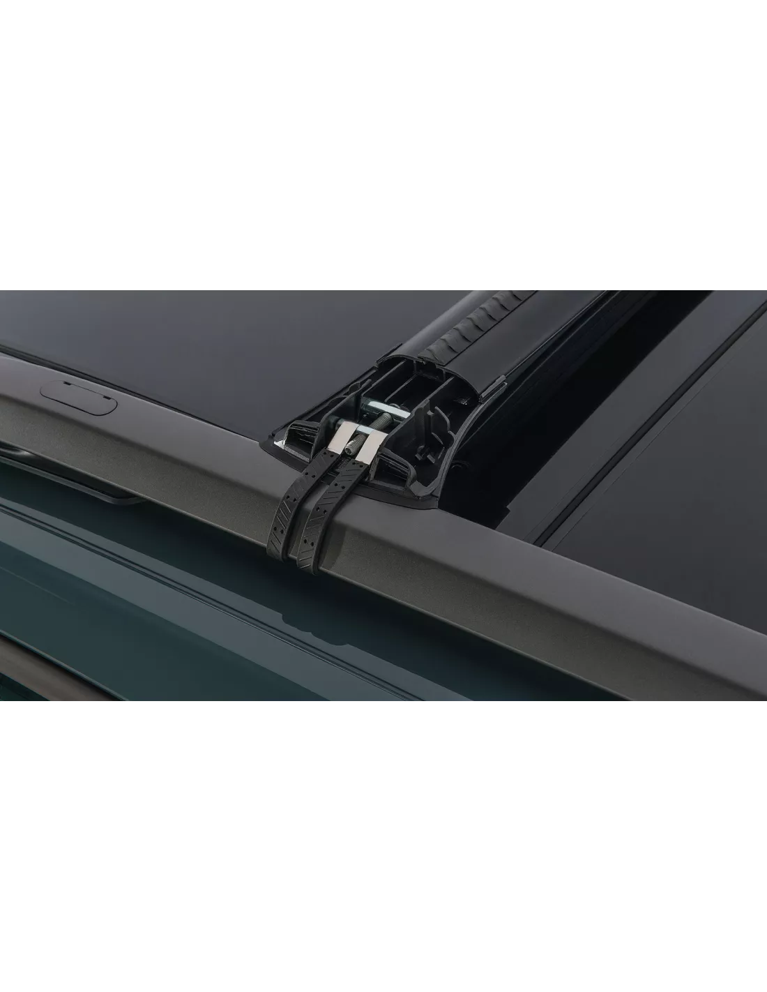 Kit 2 Black Dach Bars Wirbel-Installation Stealthbar RHINO RACK -