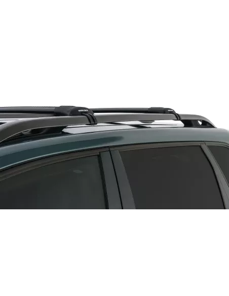 Kit 2 barres de toit noire Vortex montage StealthBar RHINO RACK -