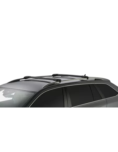 Kit 2 barres de toit noire 785/845mm Vortex montage StealthBar RHINO