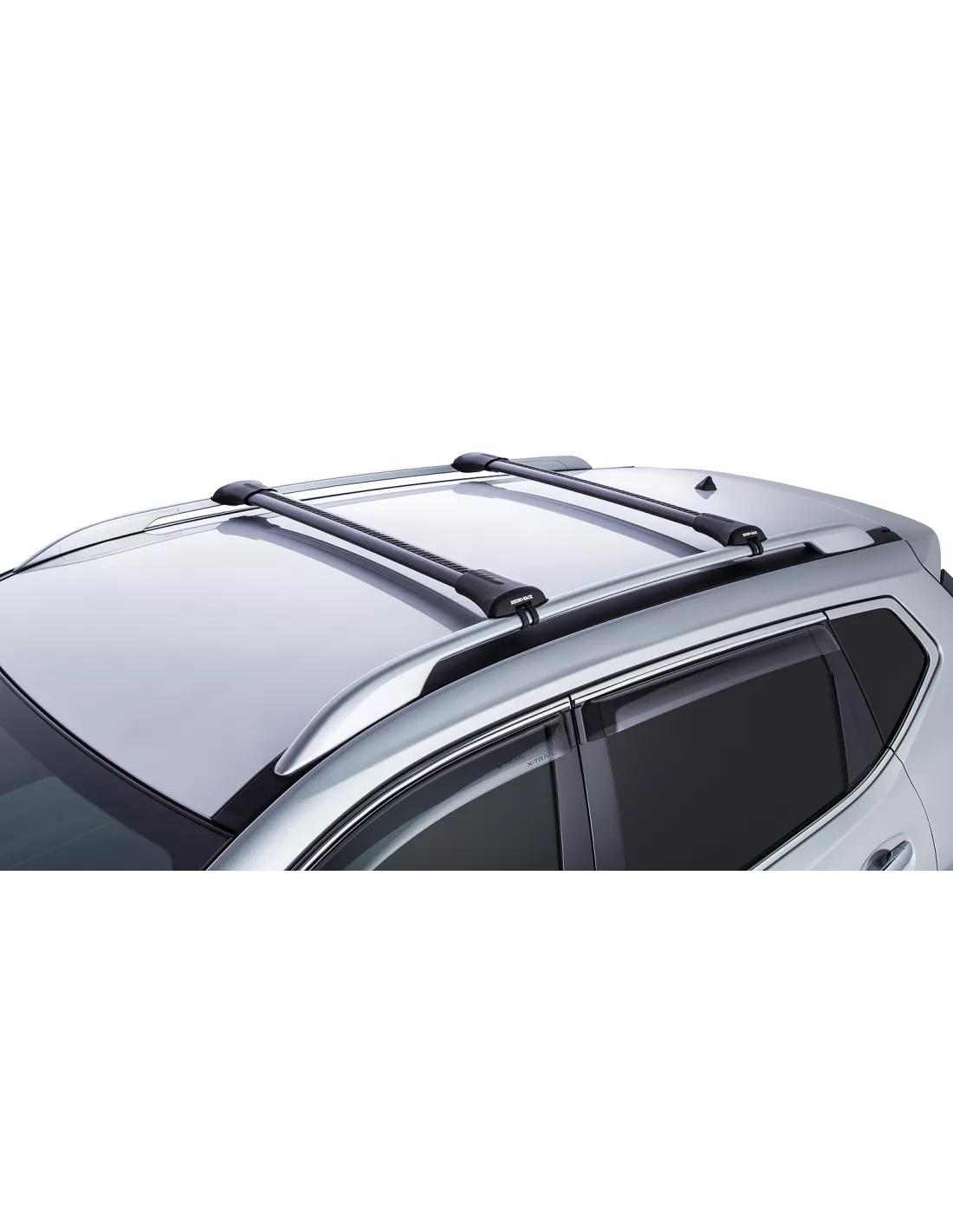 Kit 2 Zwart Dakbars 785 / 845mm Vortex Stealthbar-installatie RHINO