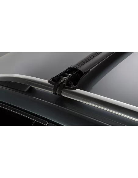 Kit 2 barres de toit noire 785/845mm Vortex montage StealthBar RHINO