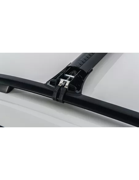 Kit 2 barres de toit noire 785mm Vortex montage StealthBar RHINO RACK