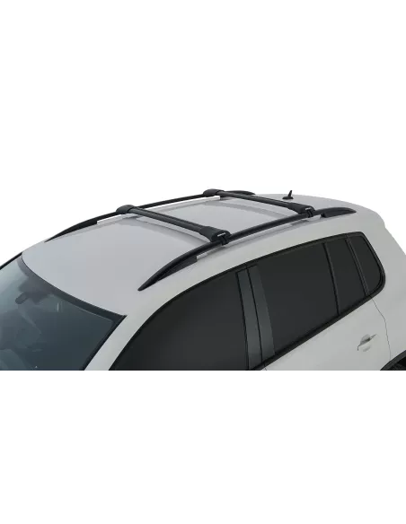 Kit 2 barres de toit noire 785mm Vortex montage StealthBar RHINO RACK