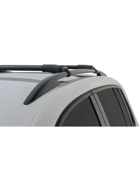 Kit 2 barres de toit noire 785mm Vortex montage StealthBar RHINO RACK