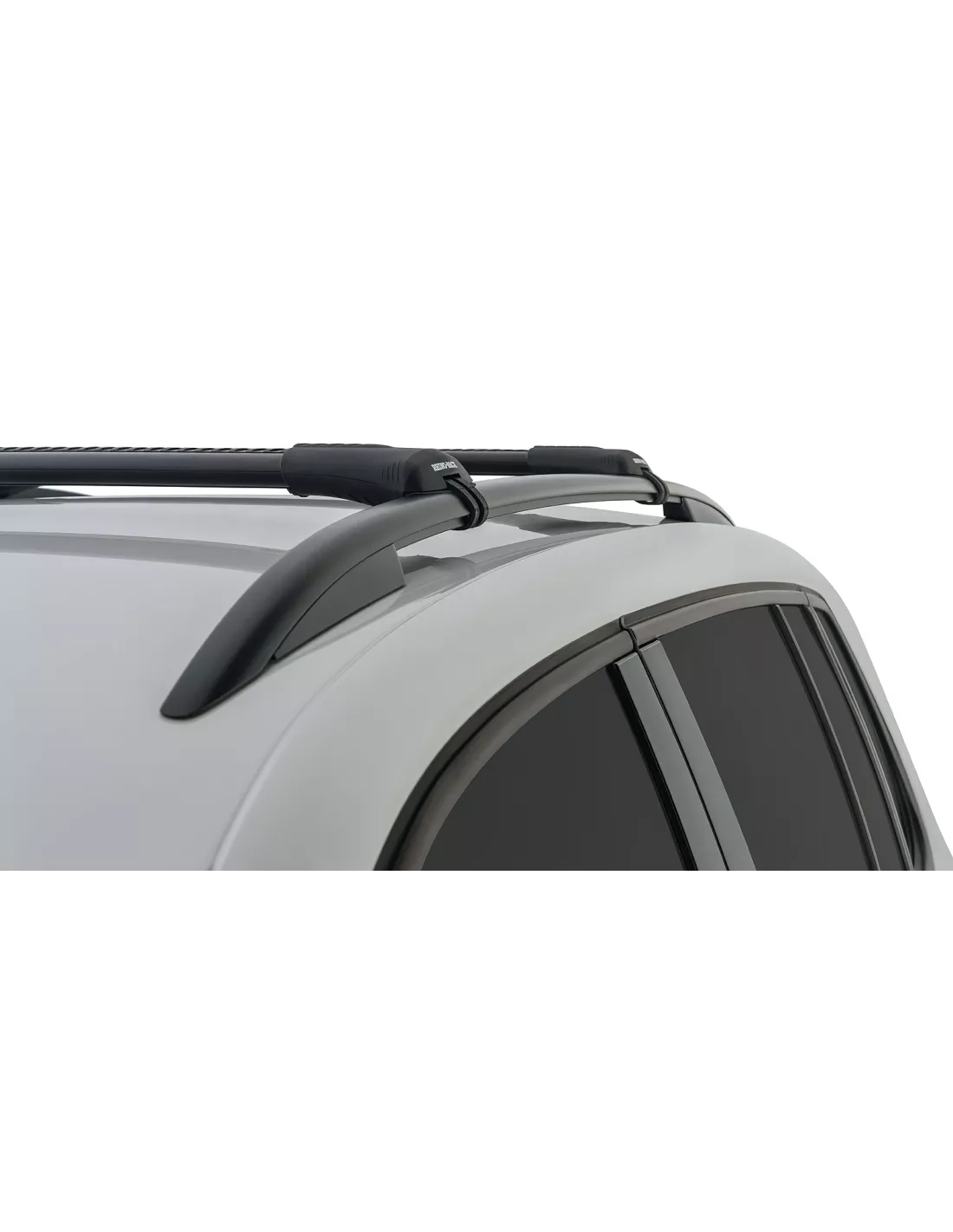 Kit 2 barres de toit noire 785mm Vortex montage StealthBar RHINO RACK