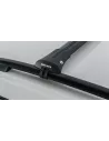 Kit 2 Black Dach Bars 785mm Wirbelinstallation Stealthbar RHINO RACK