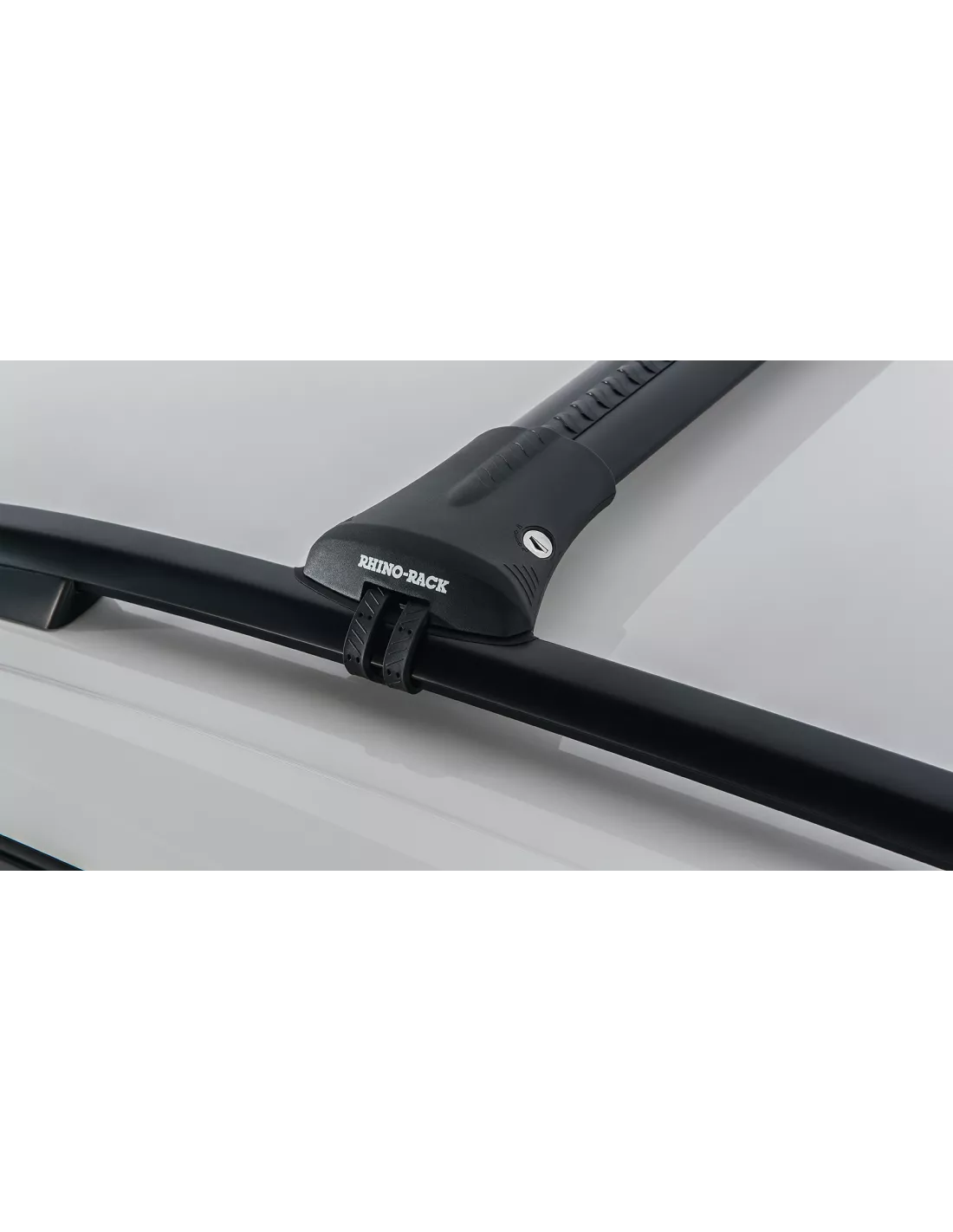 Kit 2 Black Dach Bars 785mm Wirbelinstallation Stealthbar RHINO RACK