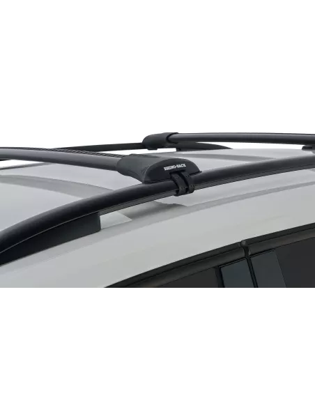 Kit 2 barres de toit noire 785mm Vortex montage StealthBar RHINO RACK