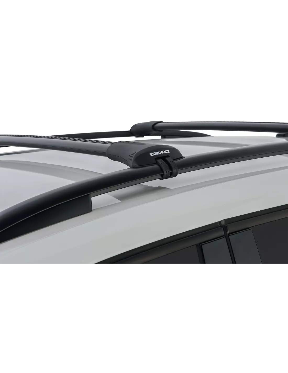 Kit 2 Black Dach Bars 785mm Wirbelinstallation Stealthbar RHINO RACK