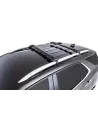 Kit 2 Zwart Dakbars 785mm Vortex-installatie Stealthbar RHINO RACK