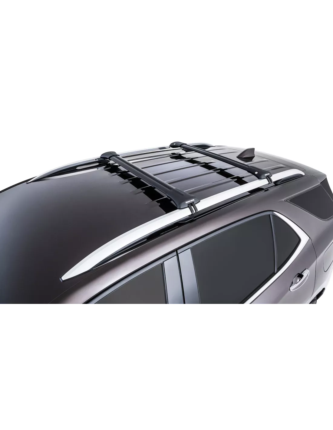 Kit 2 Black Dach Bars 785mm Wirbelinstallation Stealthbar RHINO RACK