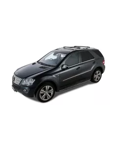 Kit 2 Black Dach Bars Wirbel Stealthbar Mercedes Benz M