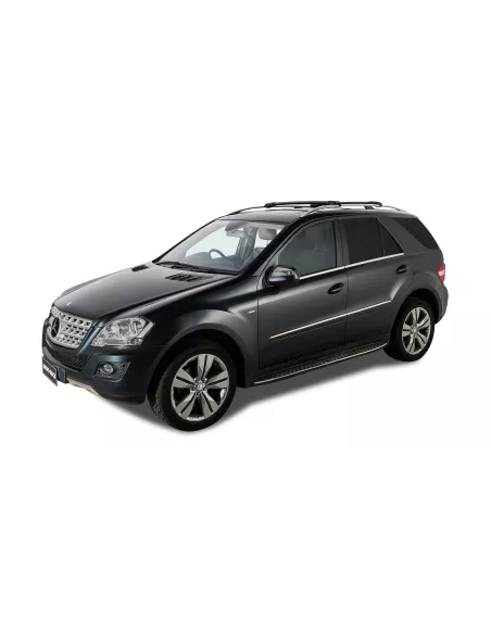 Kit 2 barres de toit noire Vortex montage StealthBar Mercedes Benz M