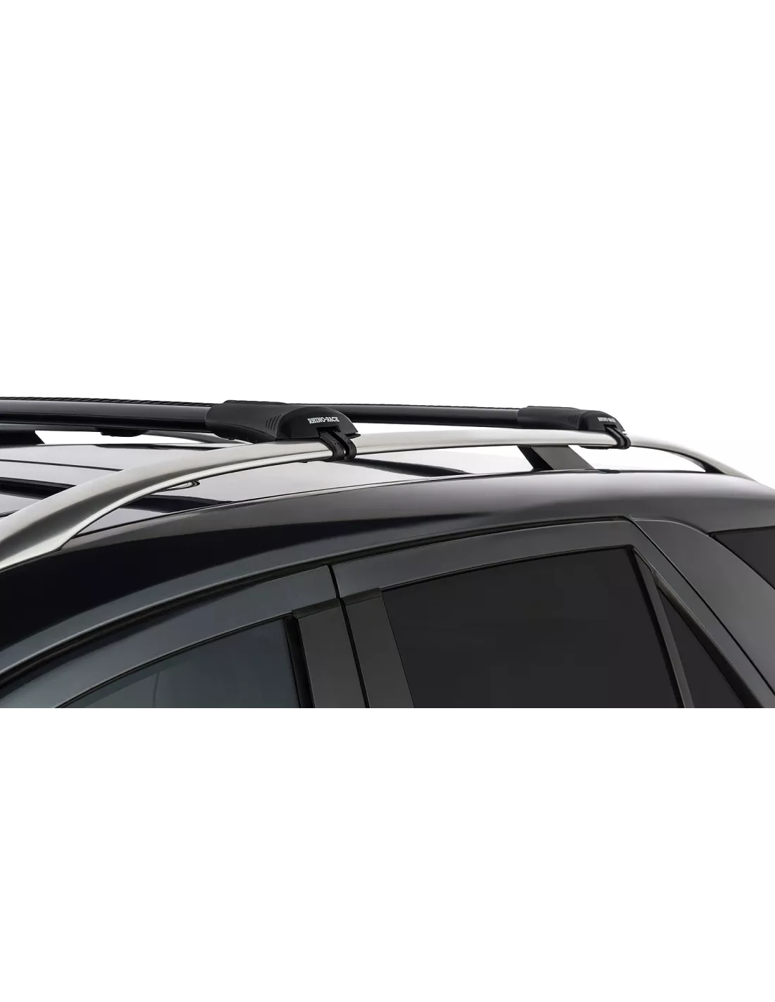 Kit 2 Zwart Dakbars Vortex Stealthbar Mercedes Benz M