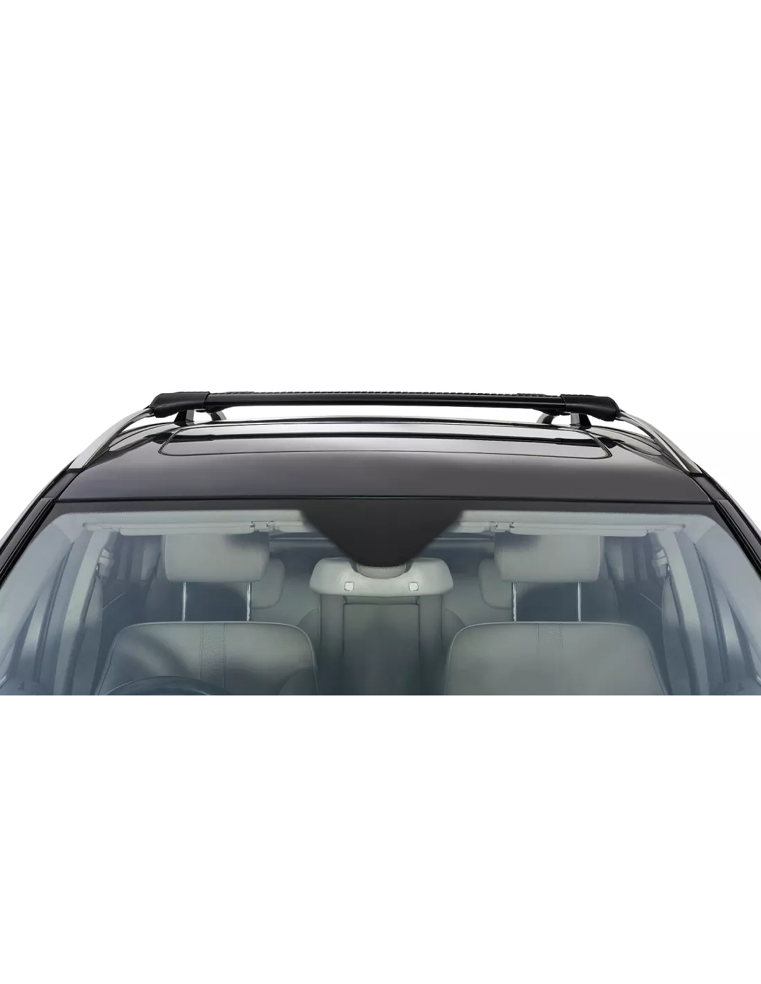 Kit 2 barres de toit noire Vortex montage StealthBar Mercedes Benz M