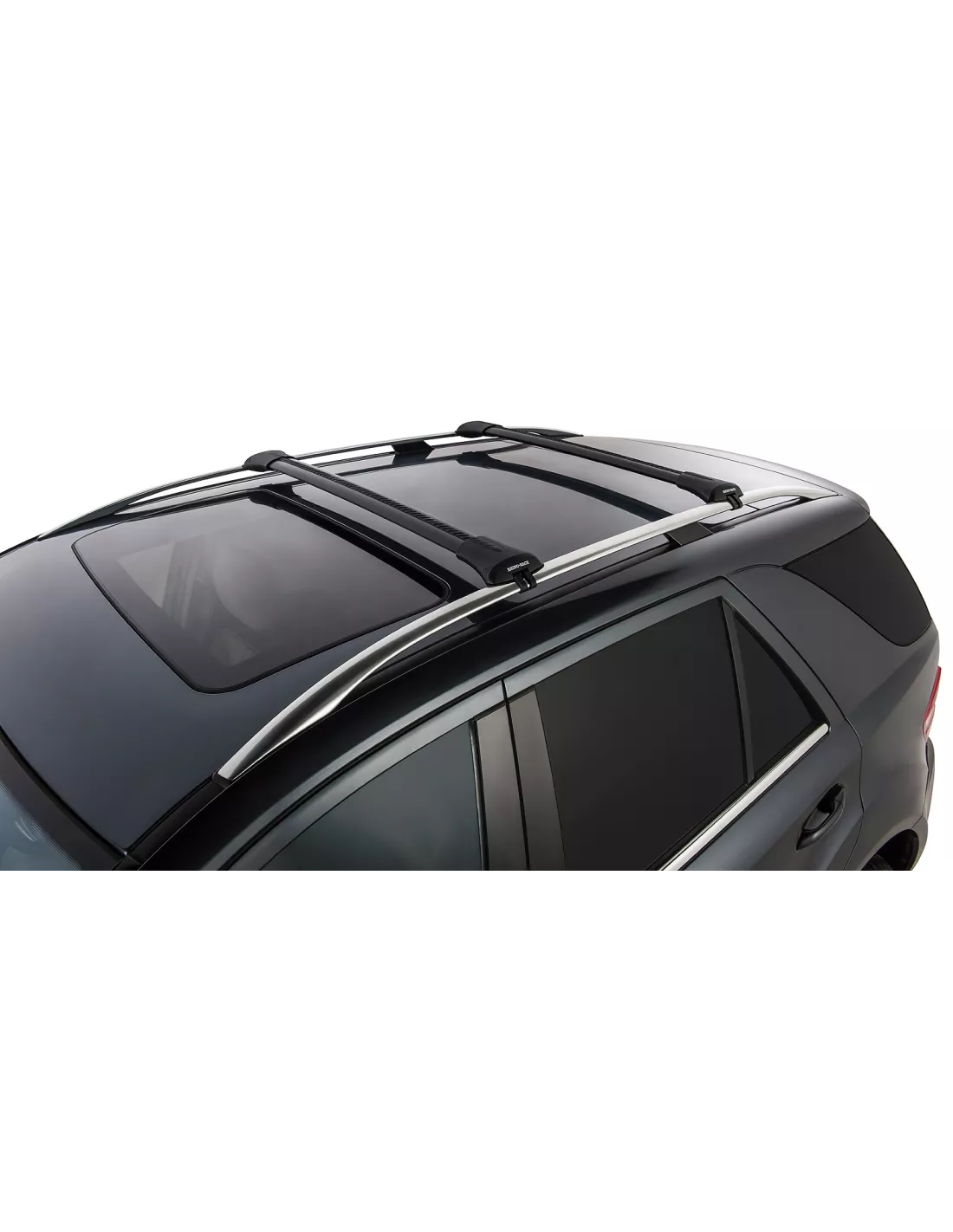 Kit 2 Zwart Dakbars Vortex Stealthbar Mercedes Benz M