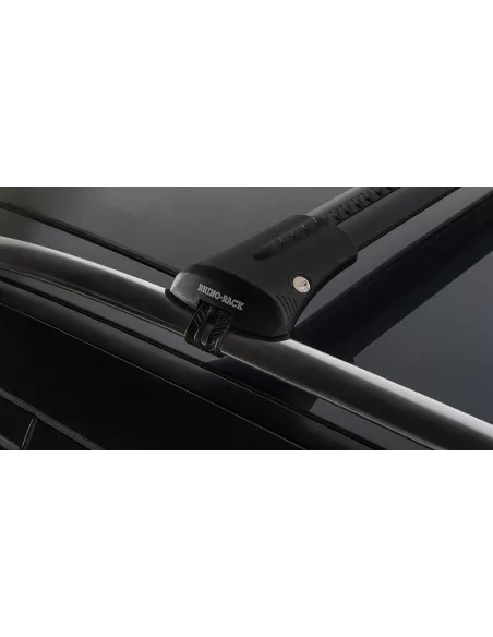 Kit 2 barres de toit noire Vortex montage StealthBar Mercedes Benz M