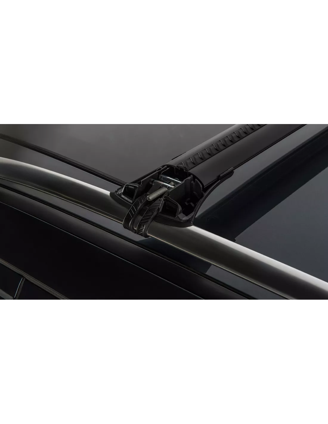 Kit 2 Black Dach Bars Wirbel Stealthbar Mercedes Benz M