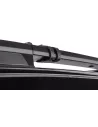 Kit 2 Zwart Dakbars 905 mm Vortex-installatie Stealthbar RHINO
