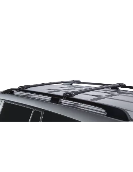 Kit 2 barres de toit noire 965 mm Vortex montage StealthBar Toyota