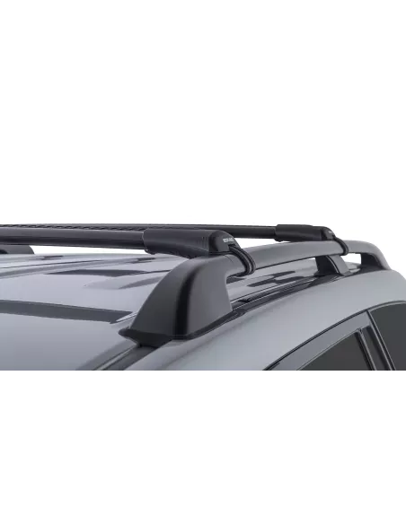 Kit 2 barres de toit noire 965 mm Vortex montage StealthBar Toyota