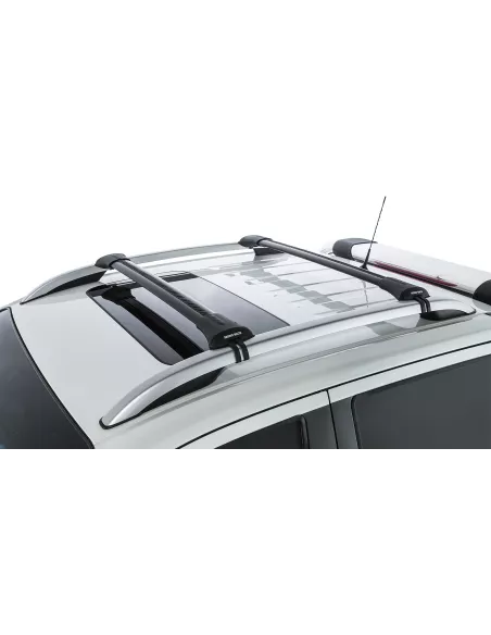 Kit 2 barres de toit noire 845 mm Vortex montage StealthBar RHINO
