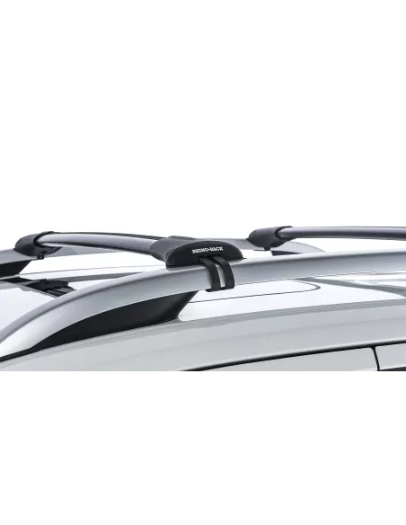 Kit 2 barres de toit noire 845 mm Vortex montage StealthBar RHINO
