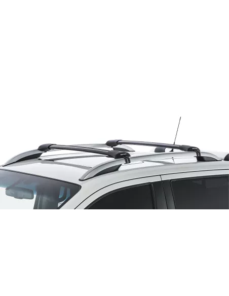 Kit 2 barres de toit noire 845 mm Vortex montage StealthBar RHINO