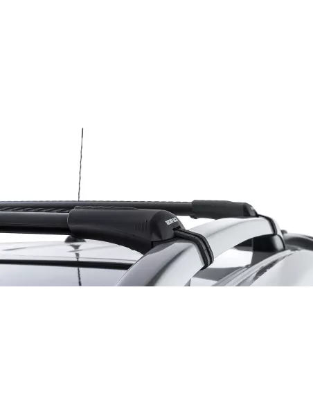 Kit 2 barres de toit noire 845 mm Vortex montage StealthBar RHINO