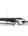 Kit 2 Black Dach Bars 845 mm Wirbeleinrichtung Stealthbar RHINO