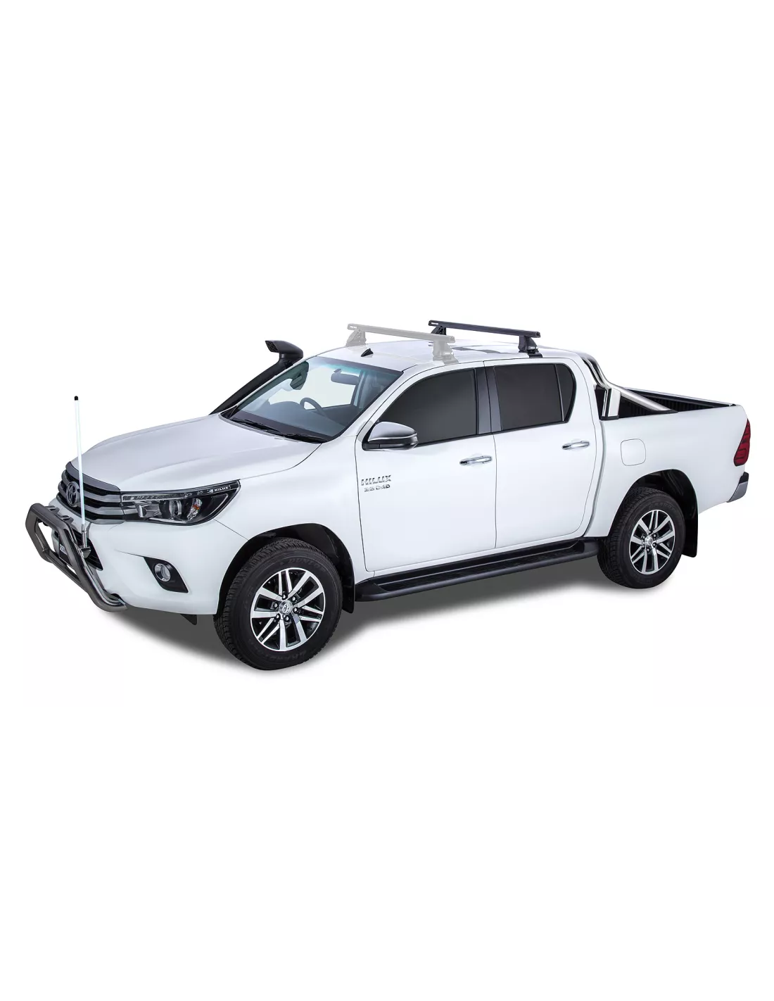 Kit 1 Back Dach Bar 1250 mm Black 2500 Hochleistungs-Toyota