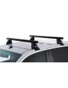 Kit 2 barres de toit Heavy Duty noire 1250mm série 2500 Toyota Hilux