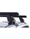 Kit 2 barres de toit Heavy Duty noire 1250mm série 2500 Toyota Hilux