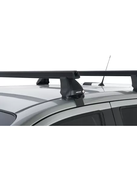 Kit 1 barre de toit noire Heavy Duty 1250mm série 2500 Nissan Navara